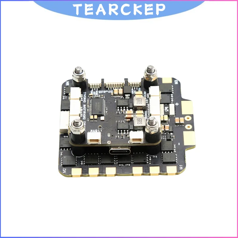 Контроллер полета TEARCKEP F722 90A Stack F7 3-8S и 90A 4in1 BLheli_S ESC для RC 13-дюймового 15-дюймового гоночного дрона FPV для фристайла
Контроллер полета TEARCKEP F722 90A Stack F7 3-8S и 90A 4in1 BLheli_S ESC для RC 13-дюймового 15-дюймового гоночного дрона FPV для фристайла