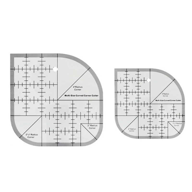 Non Slip Curved Corner Cutter Ruler DIY Crafts Patchworks Sewing Template Quilting Accessories Multifunctional Ruler
Non Slip Curved Corner Cutter Ruler DIY Crafts Patchworks Sewing Template Quilting Accessories Multifunctional Ruler
