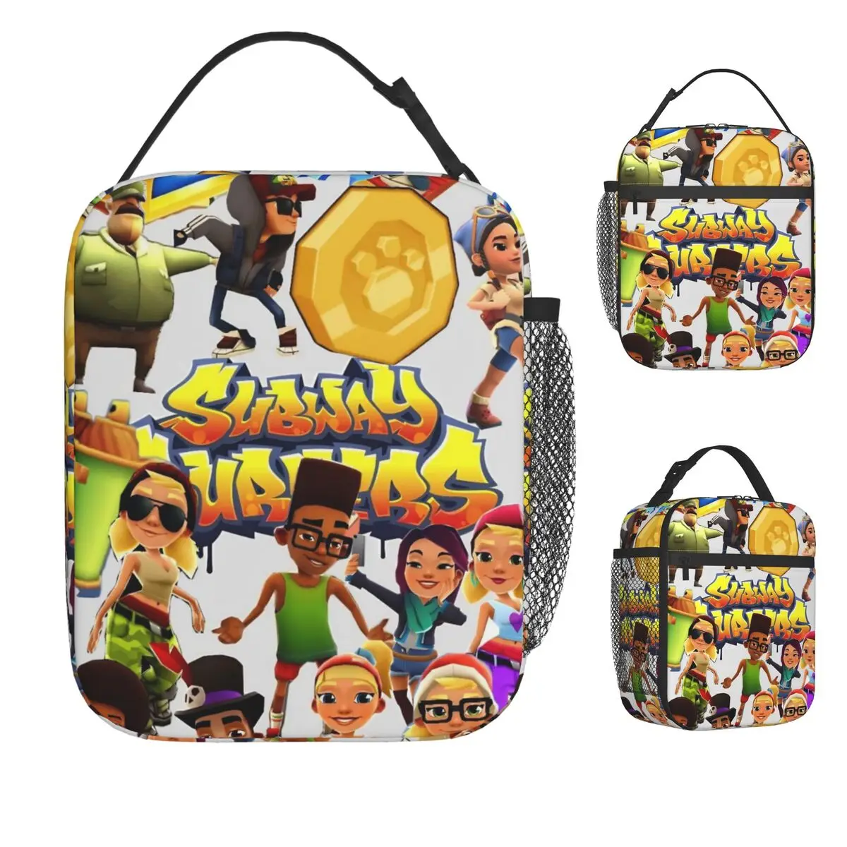 Subway Surfers Game Jake Lunch Bag For Child Lunch Box Cute Work Cooler Bag Portable Oxford Tote Food Bags
Subway Surfers Game Jake Lunch Bag For Child Lunch Box Cute Work Cooler Bag Portable Oxford Tote Food Bags