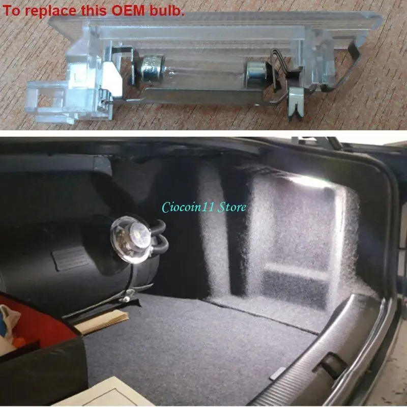 Y1UB LED Interior Boot Trunk Luggage Compartment Light Lamp for Mk5 6 Bright White 2x
Y1UB LED Interior Boot Trunk Luggage Compartment Light Lamp for Mk5 6 Bright White 2x