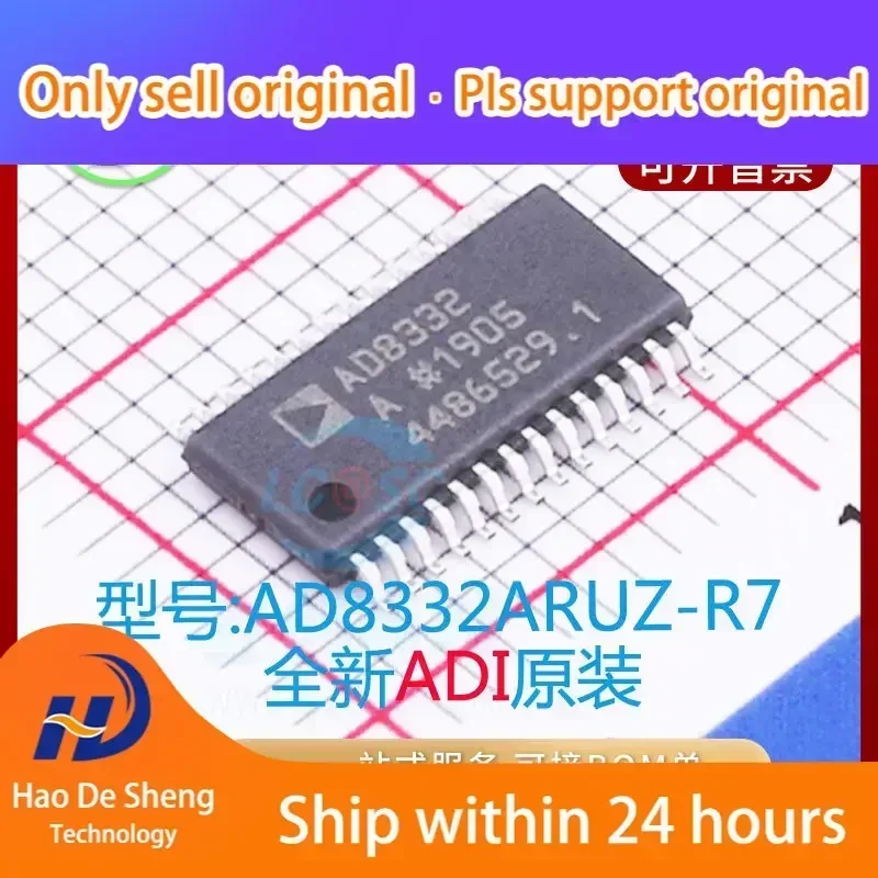 10PCS/LOT AD8332ARUZ-R7 TSSOP28 AD8332ARUZ New Original in Stock electronic components supplies
10PCS/LOT AD8332ARUZ-R7 TSSOP28 AD8332ARUZ New Original in Stock electronic components supplies