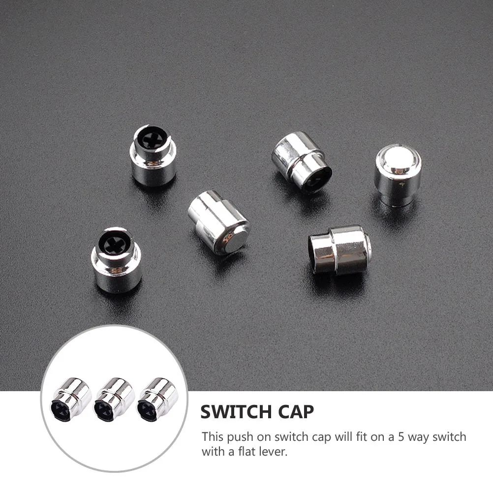 3Pcs Switch Caps Premium Material Durable Push on Flat Lever Guitar Toggle Tip Knob Accessories Replacement Guitar Tip 
3Pcs Switch Caps Premium Material Durable Push on Flat Lever Guitar Toggle Tip Knob Accessories Replacement Guitar Tip