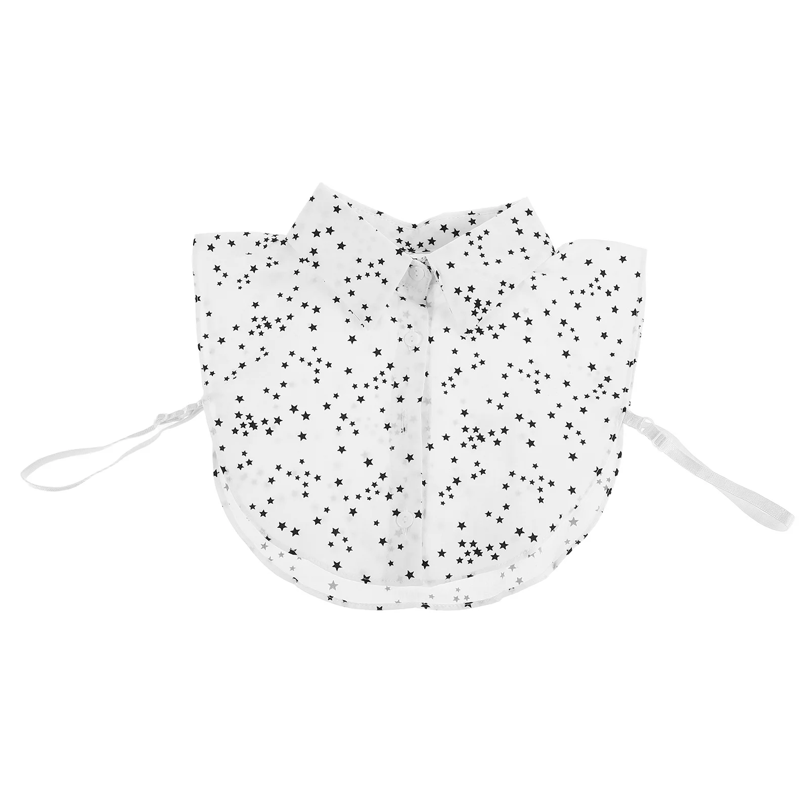 Star Printed Black White Detachable Fake Collar Pointed Collar Elegant Shirt Insert for Women Blouses Sweaters Half Shirt
Star Printed Black White Detachable Fake Collar Pointed Collar Elegant Shirt Insert for Women Blouses Sweaters Half Shirt