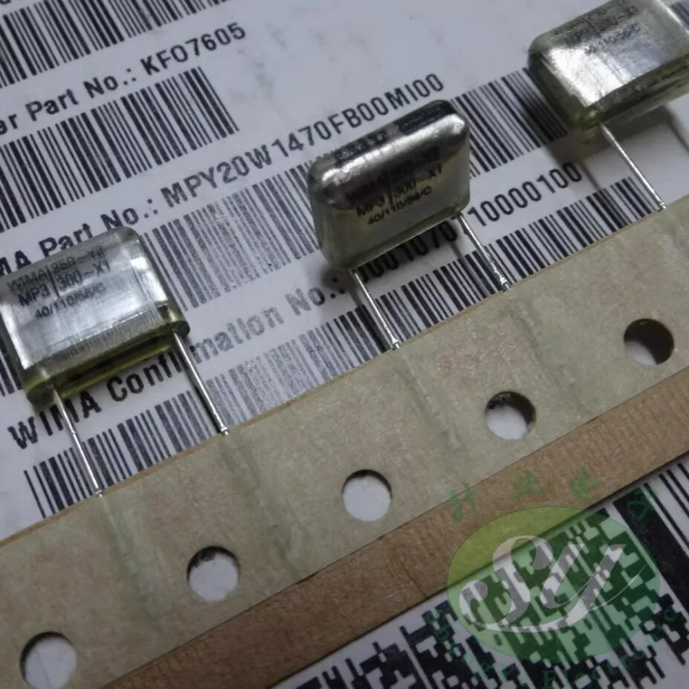 5pcs/lot MP3 0.0047uF 300VAC 4.7nf 4700pf 4n7 472 M Y2 Brand New 10mm Film Capacitor MPY20W1470FB00MI00
5pcs/lot MP3 0.0047uF 300VAC 4.7nf 4700pf 4n7 472 M Y2 Brand New 10mm Film Capacitor MPY20W1470FB00MI00