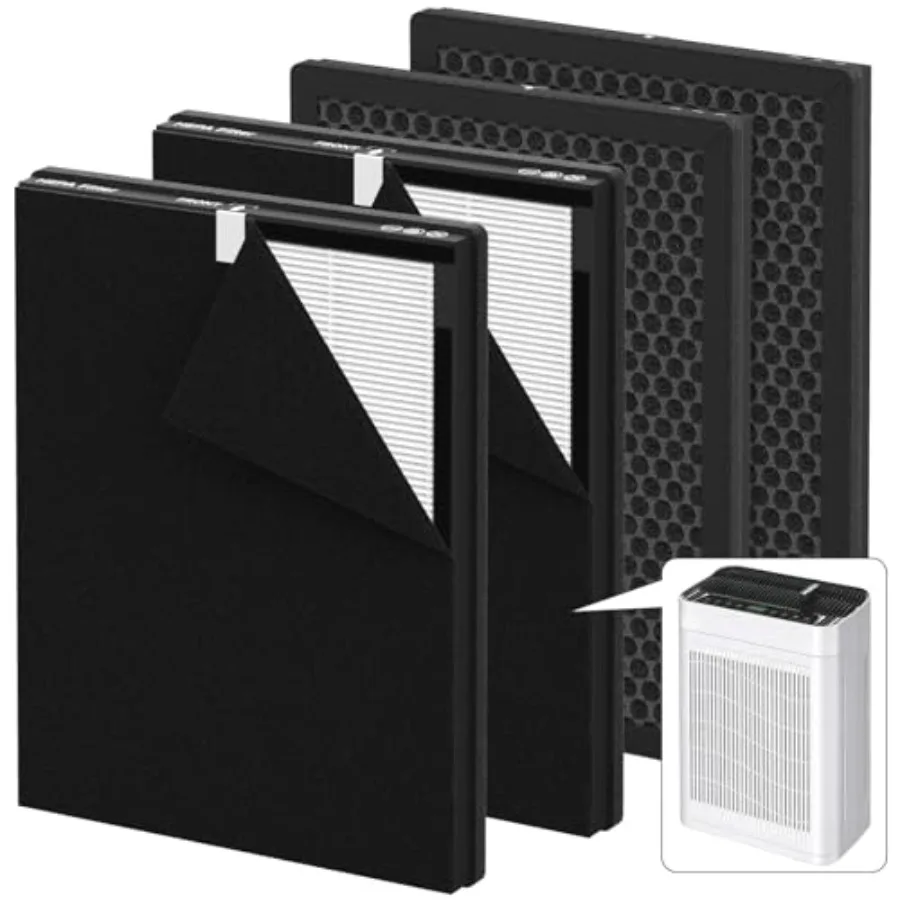 MK-AP01 Replacement Filter Compatible with TER Air MK-AP01 Air Purifier, Double-Sided Filters for Home Large Room up to 3000sq.
MK-AP01 Replacement Filter Compatible with TER Air MK-AP01 Air Purifier, Double-Sided Filters for Home Large Room up to 3000sq.