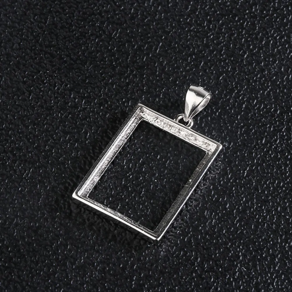 Square Open Back Bezel Pendants Hollow Frame Charms Blank Silver Settings for DIY Jewelry Crafts Gifts Accessories Resin Photo
Square Open Back Bezel Pendants Hollow Frame Charms Blank Silver Settings for DIY Jewelry Crafts Gifts Accessories Resin Photo