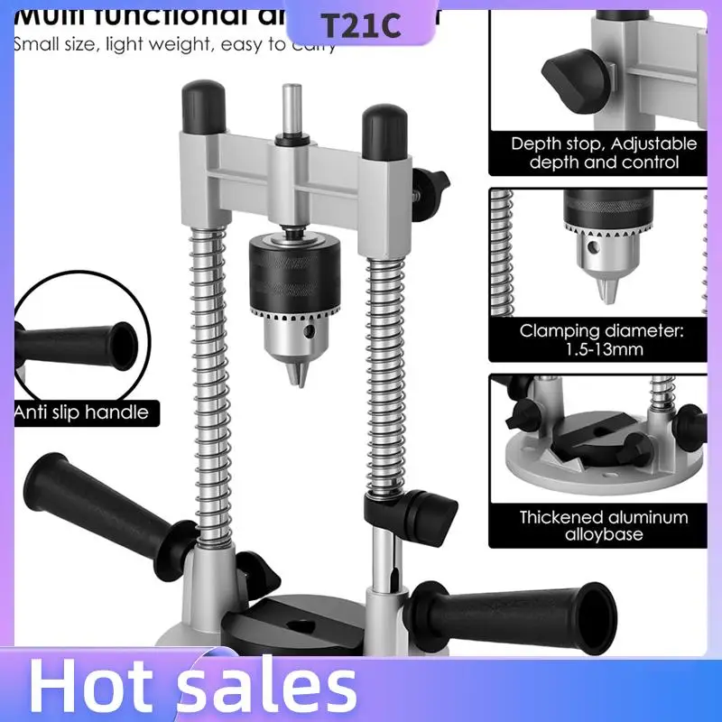 T21C Drill Guide Attachment For Precise Straight Holes, Universal Hand Drill Adapter With Bench Clamp Electric Repair
T21C Drill Guide Attachment For Precise Straight Holes, Universal Hand Drill Adapter With Bench Clamp Electric Repair
