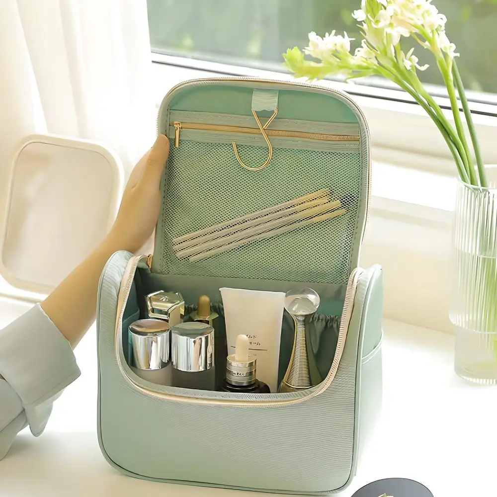 Многоцелевая однотонная косметичка, портативная косметичка, большая вместимость, несколько промежуточных слоев, чехол для хранения помады для макияжа
Многоцелевая однотонная косметичка, портативная косметичка, большая вместимость, несколько промежуточных слоев, чехол для хранения помады для макияжа