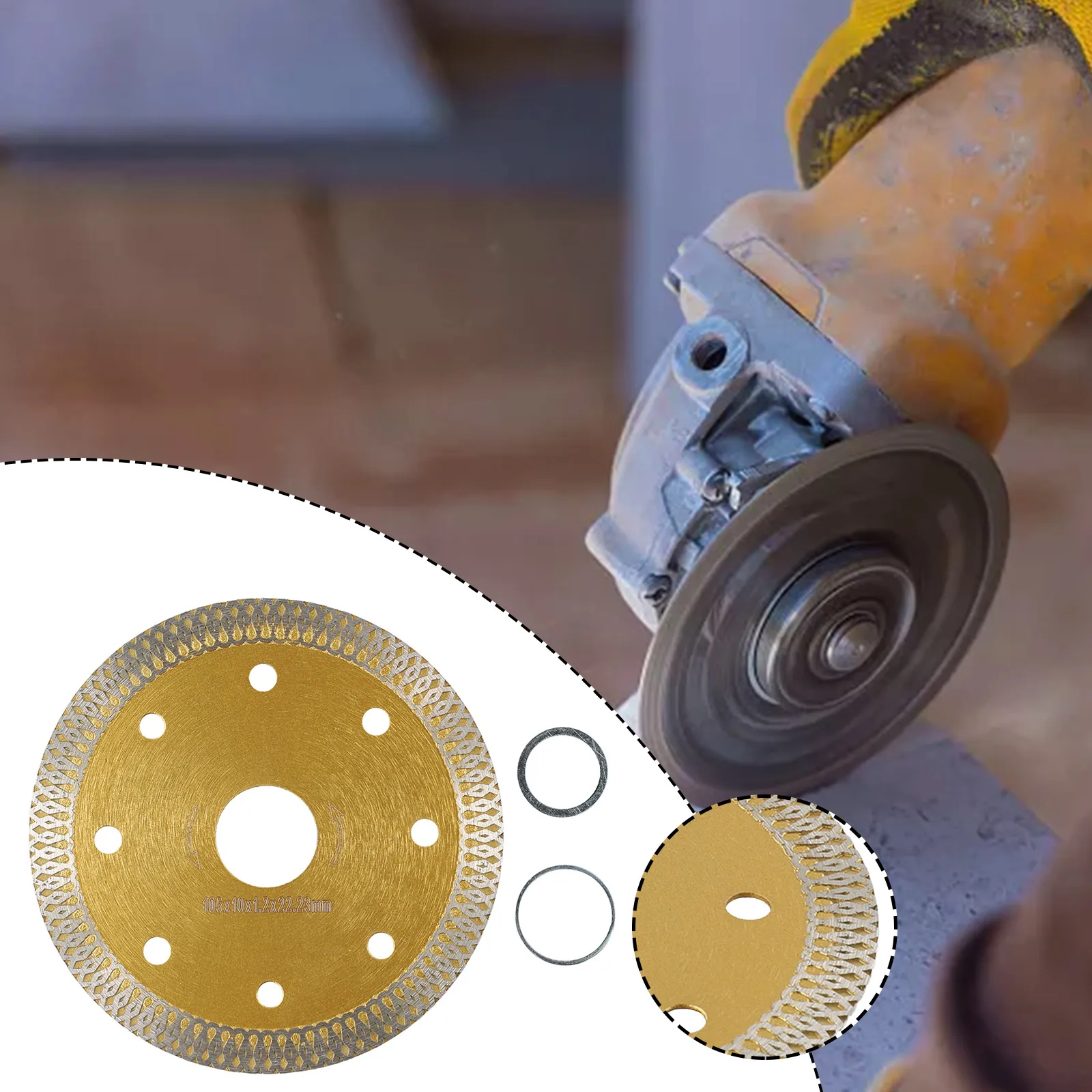 Diamond Saw Blade Saw Blade Ceramic Change Diameter Ring Cutting Tools Oscillating Tool Ultra-thin Carpentry
Diamond Saw Blade Saw Blade Ceramic Change Diameter Ring Cutting Tools Oscillating Tool Ultra-thin Carpentry
