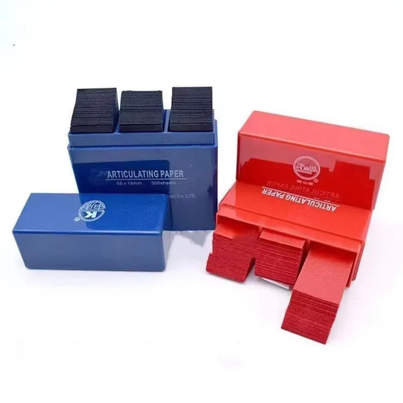 300Pcs/box Dental Articulating Paper Orthodontic Strip Double-Sided Bite Strips Oral Care Materials Teeth Whitening Dentist Tool
300Pcs/box Dental Articulating Paper Orthodontic Strip Double-Sided Bite Strips Oral Care Materials Teeth Whitening Dentist Tool