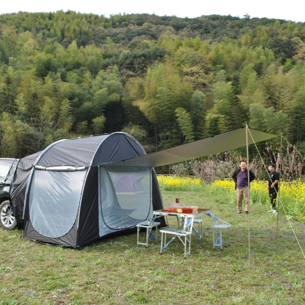 Outdoor SUV Car Rear Extension Tent Camping Tent Family Waterproof Double Layer Air Tent Beach Tent Sun Shelter Lightweight
Outdoor SUV Car Rear Extension Tent Camping Tent Family Waterproof Double Layer Air Tent Beach Tent Sun Shelter Lightweight
