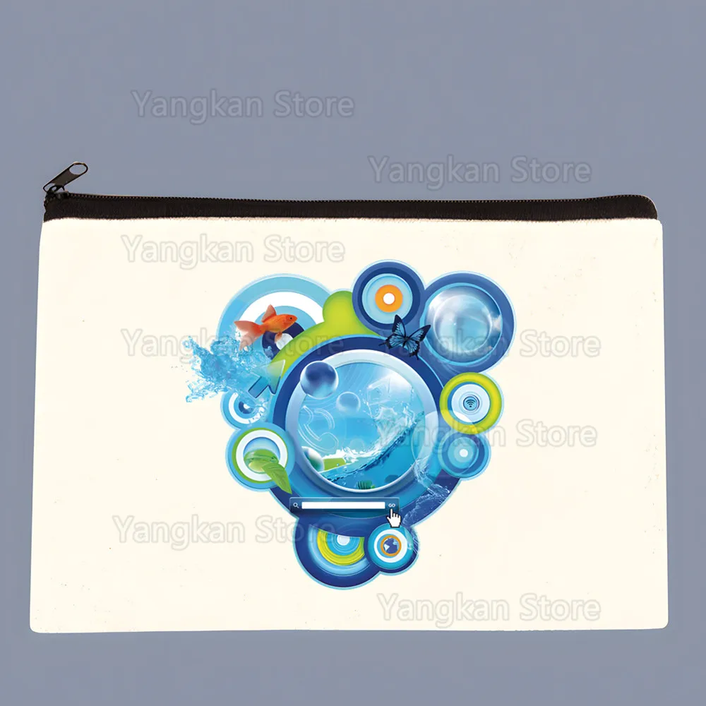 Frutiger Aero Storage Zipper Bag Canvas Cosmetic Bags Travel Perfume Lipstick Pouch Wallet Gift for Knitting
Frutiger Aero Storage Zipper Bag Canvas Cosmetic Bags Travel Perfume Lipstick Pouch Wallet Gift for Knitting