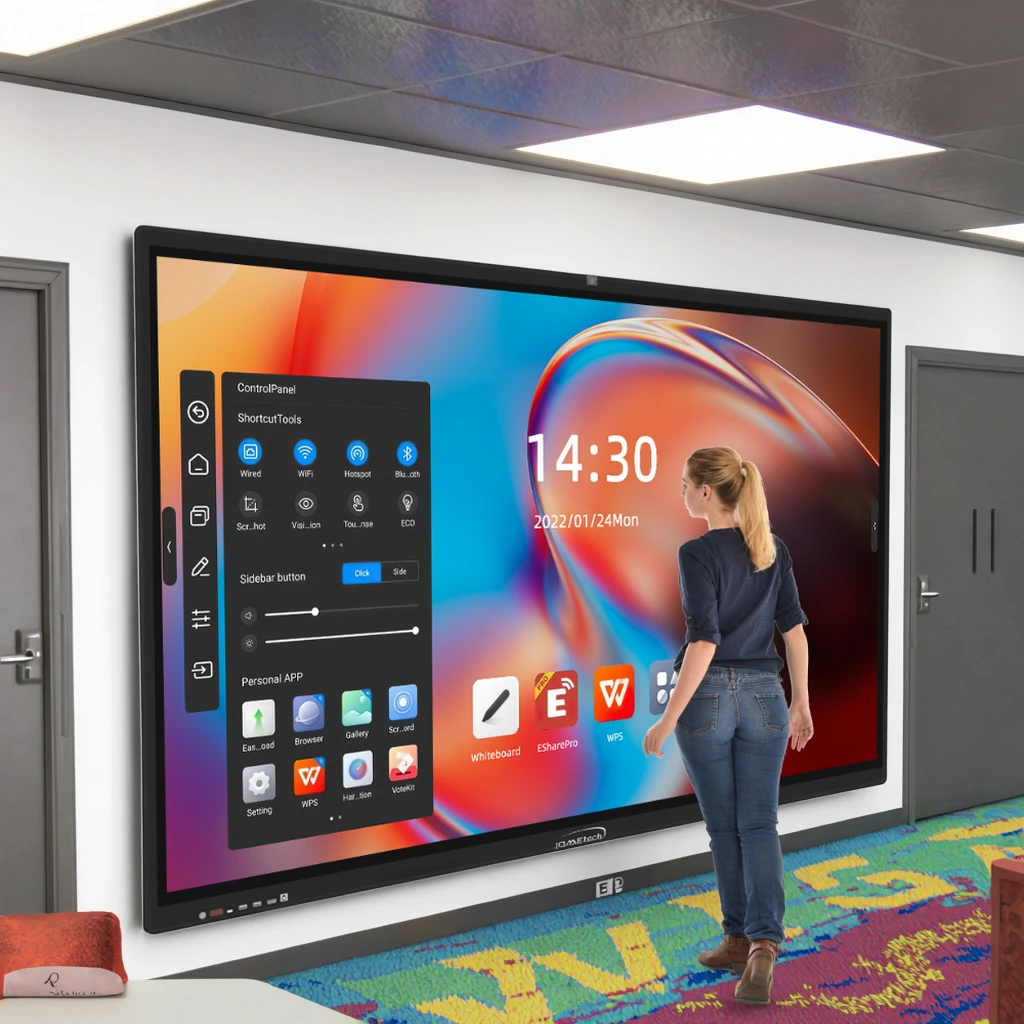 apply to86-Inch Android System Smart Board Interactive Whiteboard With 20-Point Touch and Wireless Projection LED LCD Panel
apply to86-Inch Android System Smart Board Interactive Whiteboard With 20-Point Touch and Wireless Projection LED LCD Panel