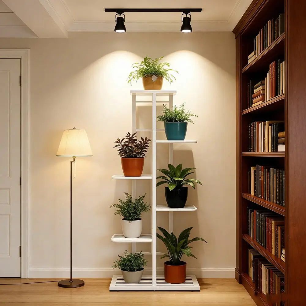 7 6 5 4Tier Metal Plant Stand Versatile Indoor Outdoor Display Rack For Flower Pots, Modern Home Decor, And Gardening Storage.
7 6 5 4Tier Metal Plant Stand Versatile Indoor Outdoor Display Rack For Flower Pots, Modern Home Decor, And Gardening Storage.