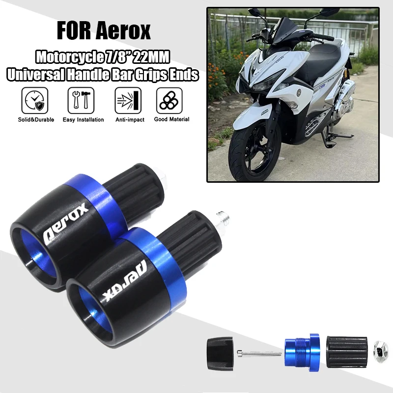 Для мотоциклов Yamaha AEROX 125 155: аксессуары, ручки руля 22 мм, заглушки для руля
Для мотоциклов Yamaha AEROX 125 155: аксессуары, ручки руля 22 мм, заглушки для руля