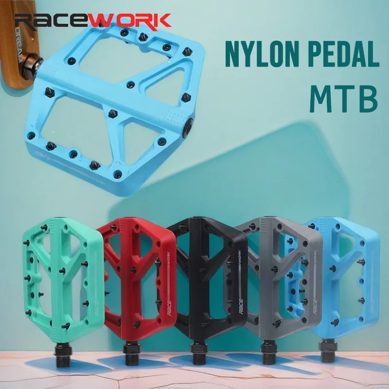 RACEWORK нейлоновые велосипедные педали Сверхлегкие нейлоновые педали mtb Педали на платформе противоскользящие велосипедные педали для горного дорожного велосипеда BMX
RACEWORK нейлоновые велосипедные педали Сверхлегкие нейлоновые педали mtb Педали на платформе противоскользящие велосипедные педали для горного дорожного велосипеда BMX