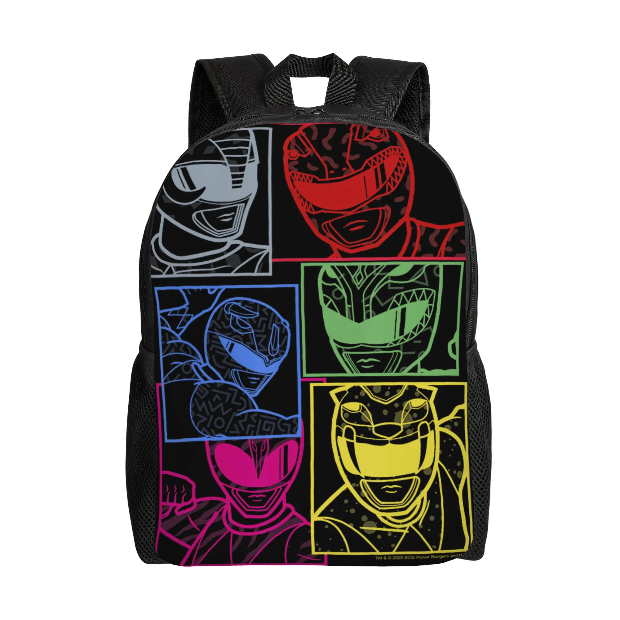 Bandai backpacks Power Rangers Group Shot Color Silhouette Line Art Panels Daypack mochila Travel Sturdy Shoulder Rucksack
Bandai backpacks Power Rangers Group Shot Color Silhouette Line Art Panels Daypack mochila Travel Sturdy Shoulder Rucksack