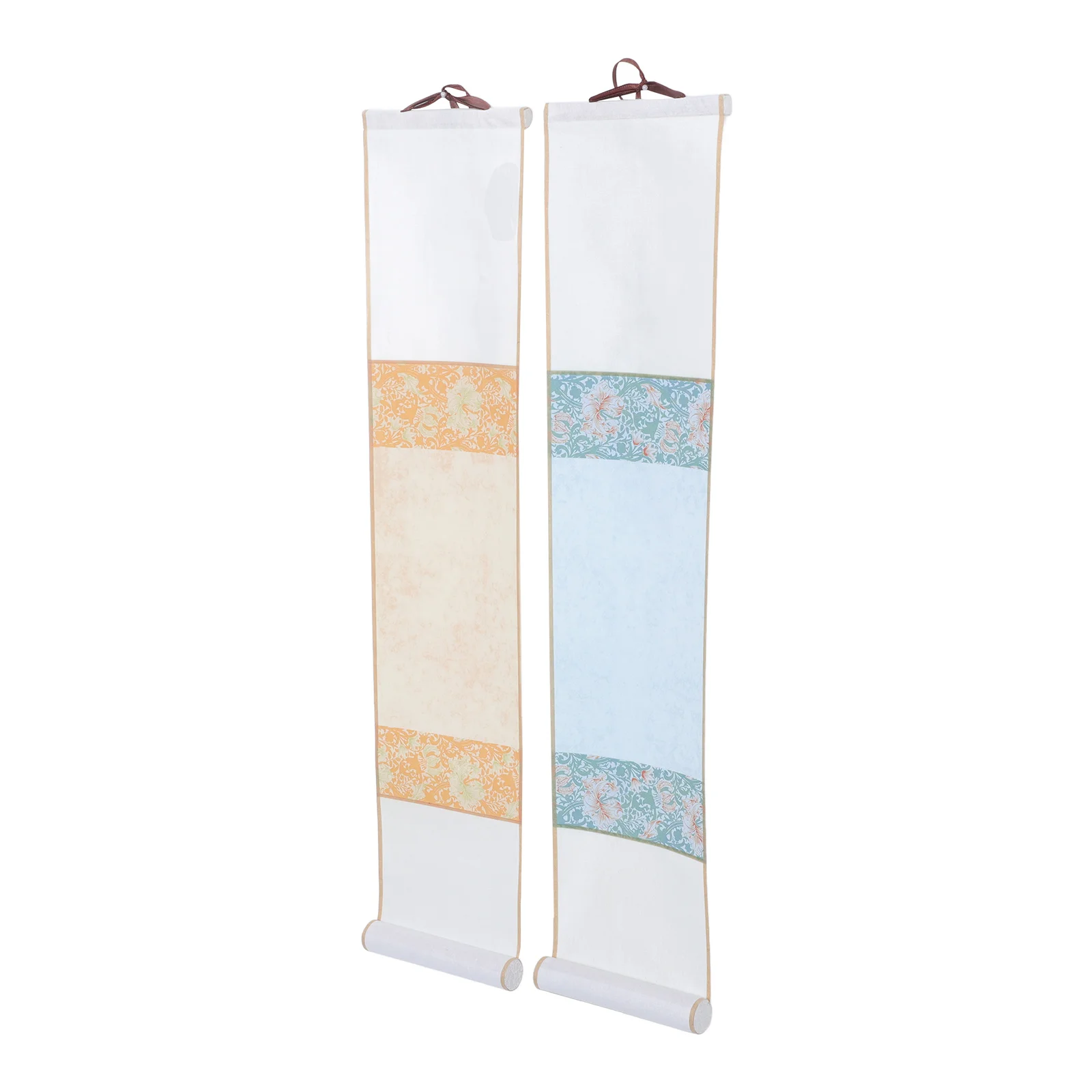 2pcs Calligraphy Scroll Xuan Paper Semiprocessed Sumie Traditional Mini Display Transport Rice Writing Art Supplies 
2pcs Calligraphy Scroll Xuan Paper Semiprocessed Sumie Traditional Mini Display Transport Rice Writing Art Supplies