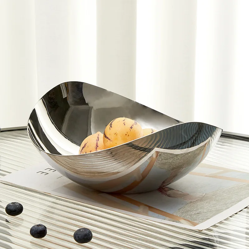 Luxury Stainless Steel Fruit Plates Nordic Home Dinner Table Decoration Dessert Serving Dishes Candy Snack Bowl Storage Tray
Luxury Stainless Steel Fruit Plates Nordic Home Dinner Table Decoration Dessert Serving Dishes Candy Snack Bowl Storage Tray