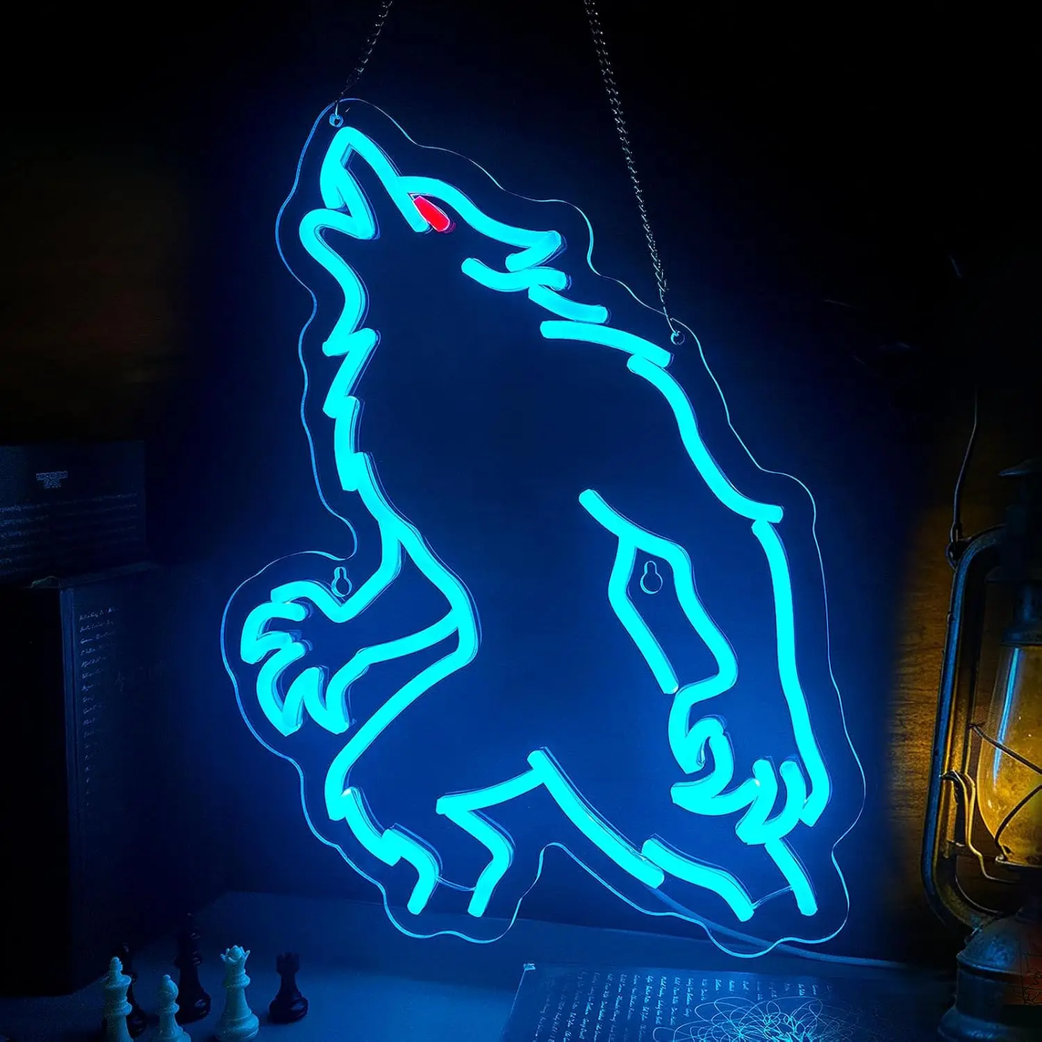 Howling Wolf Neon Sign LED USB Neon Light Wall Decor for Man Cave Bar Game Room Bedroom Animal Wall Art Gift for Wolf Lovers
Howling Wolf Neon Sign LED USB Neon Light Wall Decor for Man Cave Bar Game Room Bedroom Animal Wall Art Gift for Wolf Lovers