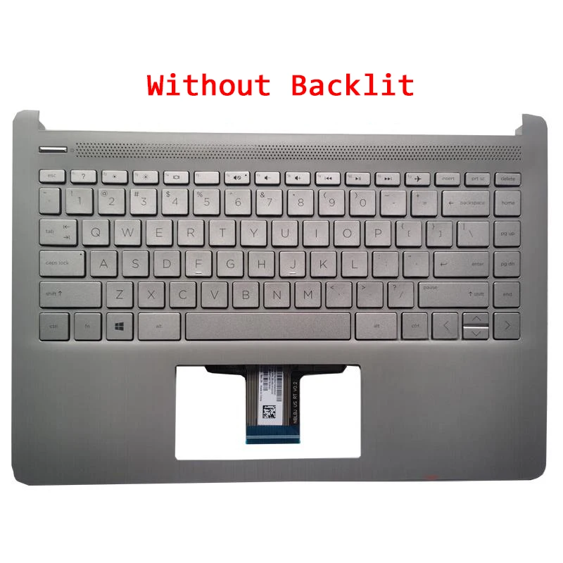 New For HP Pavilion 14-DQ FQ 14S-DR 14S-FR TPN-Q221 Palmrest Cover With Keyboard Non Backlit
New For HP Pavilion 14-DQ FQ 14S-DR 14S-FR TPN-Q221 Palmrest Cover With Keyboard Non Backlit