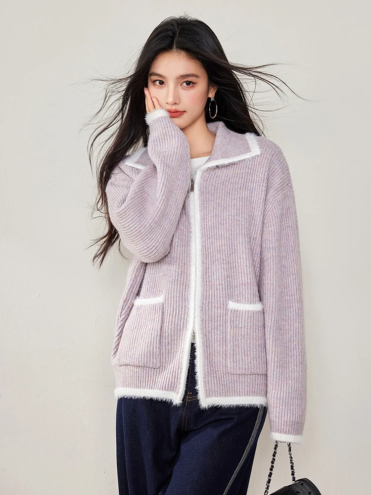 Korean Style Loose Knitting Cardigan Women Autumn Winter Simplicity Gentle Long Sleeve Knitwear Tops Fashion Sweater Coat
Korean Style Loose Knitting Cardigan Women Autumn Winter Simplicity Gentle Long Sleeve Knitwear Tops Fashion Sweater Coat