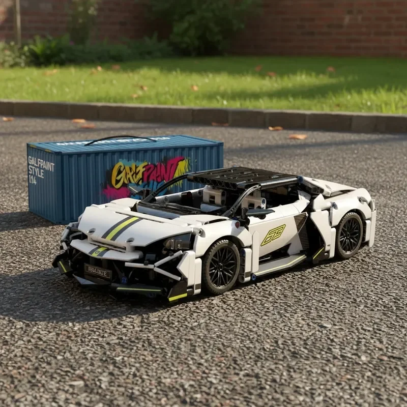 NEW Technical City 1:14 Speed Car Racing Vehicle Building Blocks DIY Desktop Collection Toys Birthday gifts For Kids 849pcs
NEW Technical City 1:14 Speed Car Racing Vehicle Building Blocks DIY Desktop Collection Toys Birthday gifts For Kids 849pcs