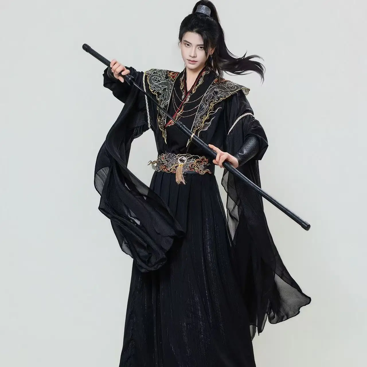 Original Embroidered Hanfu for Men Women Traditional Chinese Clothing Halloween Event Wuxia Cosplay Costume Han Suits Dragon
Original Embroidered Hanfu for Men Women Traditional Chinese Clothing Halloween Event Wuxia Cosplay Costume Han Suits Dragon