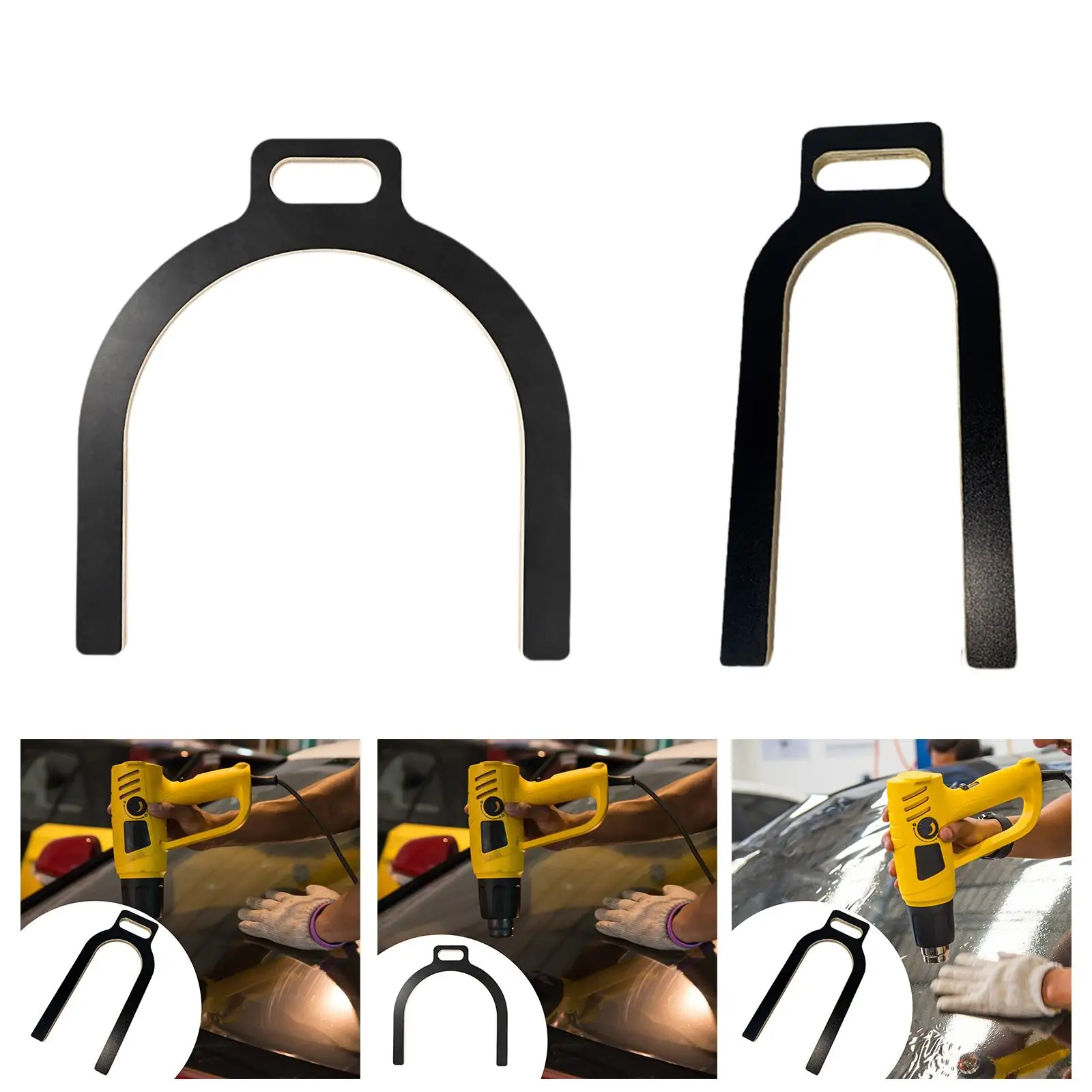 Foil tool for car foiling U-shaped application aid wooden tool with light
Foil tool for car foiling U-shaped application aid wooden tool with light