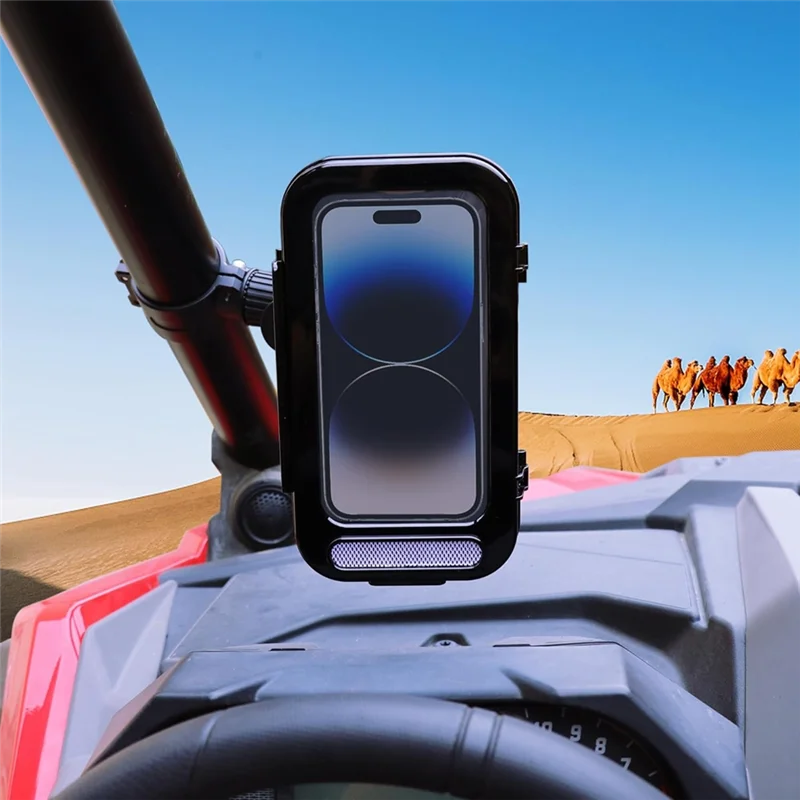 UTV ATV Phone Mount Waterproof Holder For Polaris RZR Ranger General Pioneer Talon Can Am Commander Maverick X3-X67A
UTV ATV Phone Mount Waterproof Holder For Polaris RZR Ranger General Pioneer Talon Can Am Commander Maverick X3-X67A