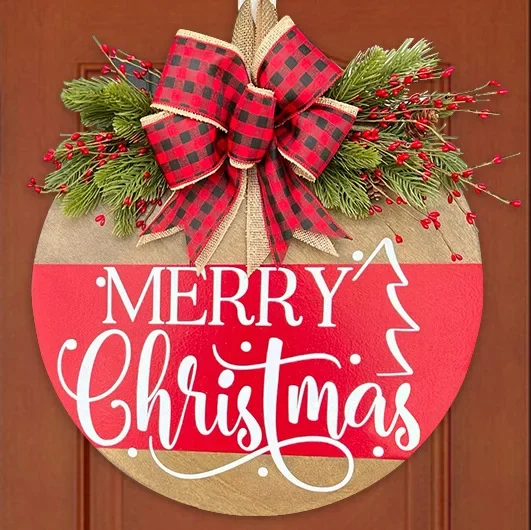 Christmas door decoration Front door Board Welcoming Board Wooden front door pendants Home decor garlands christmas ornaments
Christmas door decoration Front door Board Welcoming Board Wooden front door pendants Home decor garlands christmas ornaments