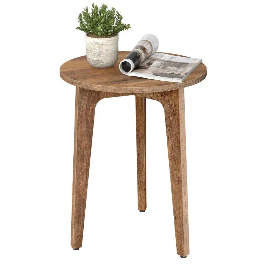 MAEZO Collection Small Side Table, Round End Table, Nightstand with Tapered Legs, Curved Transitions, for Small Spaces, Living R
MAEZO Collection Small Side Table, Round End Table, Nightstand with Tapered Legs, Curved Transitions, for Small Spaces, Living R