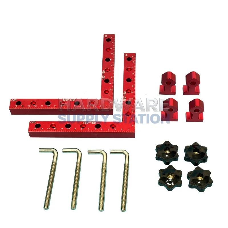 Aluminum Alloy Woodworking Right Angle Ruler 90-Degree Right Angle Fixing Clip Positioning Block Woodworking Right Angle Clip
Aluminum Alloy Woodworking Right Angle Ruler 90-Degree Right Angle Fixing Clip Positioning Block Woodworking Right Angle Clip