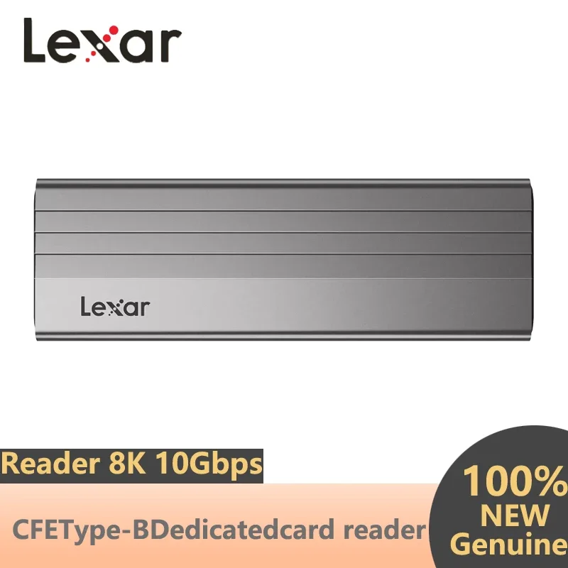 Lexar E300 NVMe M.2 SSD Enclosure, USB 3.2 Gen 2 Type-C, External Hard Disk Case for 2230 2242 2260 2280 Solid State Drives
Lexar E300 NVMe M.2 SSD Enclosure, USB 3.2 Gen 2 Type-C, External Hard Disk Case for 2230 2242 2260 2280 Solid State Drives