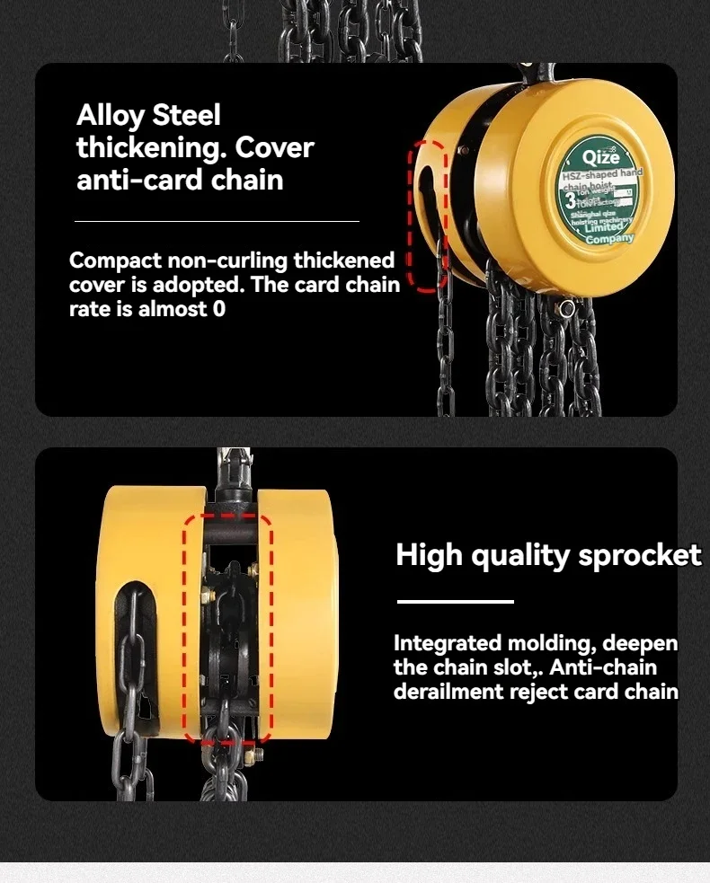 1pc 2T 3M Lifting Crane Hand Pulled Hoist, Lifting Crane Manual Chain Hoist, Hook Lifting and Tightening Device
1pc 2T 3M Lifting Crane Hand Pulled Hoist, Lifting Crane Manual Chain Hoist, Hook Lifting and Tightening Device