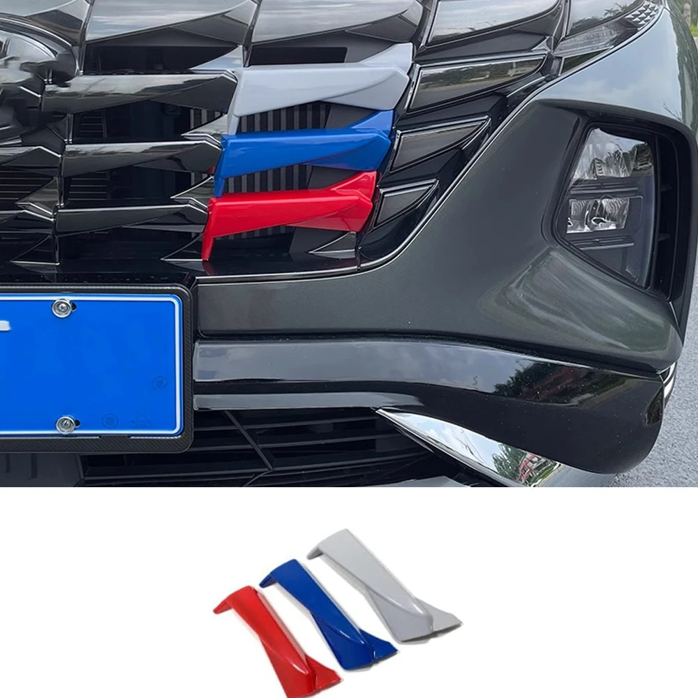 Tri-Color Front Center Mesh Grille Trim Car For Hyundai Tucson 2021-2023 Accessories 3Pcs
Tri-Color Front Center Mesh Grille Trim Car For Hyundai Tucson 2021-2023 Accessories 3Pcs