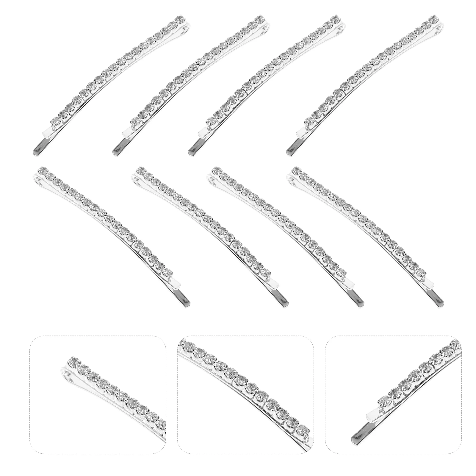12 Pcs Crystal Hair Clips Rhinestone Accessories Material Exquisite Design Travel Outing Women Hairpins
12 Pcs Crystal Hair Clips Rhinestone Accessories Material Exquisite Design Travel Outing Women Hairpins