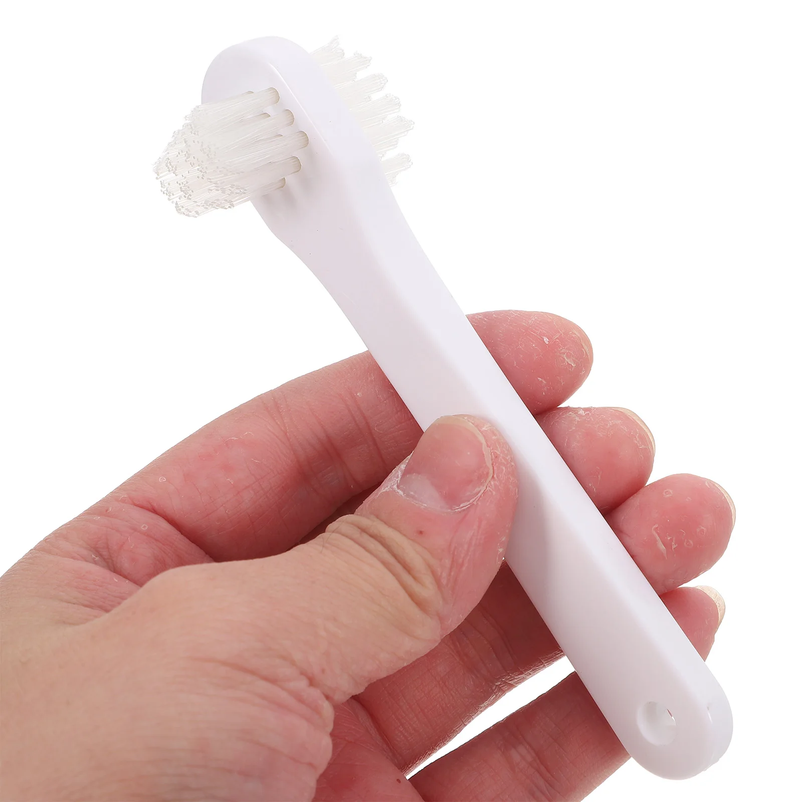 4Pcs Adult Denture Toothbrush Double Head Flexible Cleaning Tool Ergonomic Handle Portable False Teeth Brush Teeth Brush
4Pcs Adult Denture Toothbrush Double Head Flexible Cleaning Tool Ergonomic Handle Portable False Teeth Brush Teeth Brush