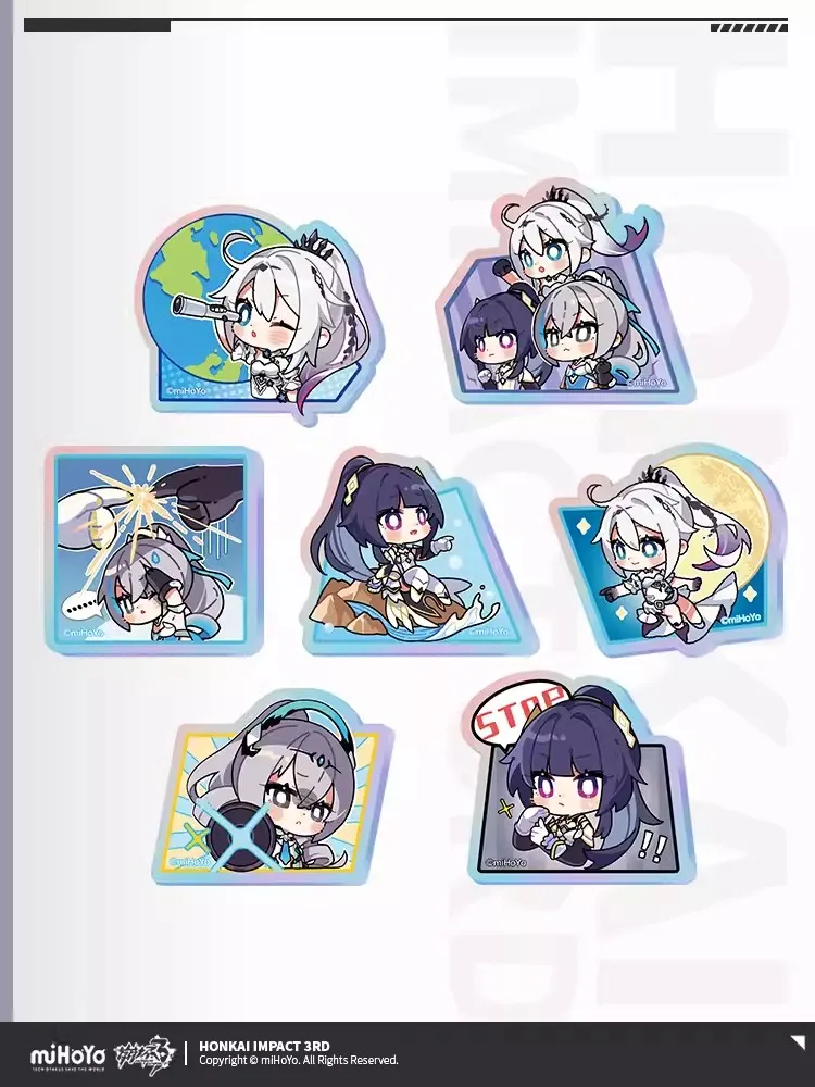 Pre Sale miHoYo Official Honkai Impact 3 HONKAI MEME Acrylic Badge Bronya Kiana Mei Anime Fashion Surrounding Cosplay Gifts
Pre Sale miHoYo Official Honkai Impact 3 HONKAI MEME Acrylic Badge Bronya Kiana Mei Anime Fashion Surrounding Cosplay Gifts