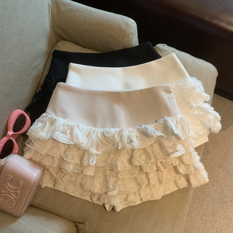 Women's Summer Sweet Layered Ruffles Cake Skirt Lady Streetwear High Waist A Line Mini Skirt
Women's Summer Sweet Layered Ruffles Cake Skirt Lady Streetwear High Waist A Line Mini Skirt