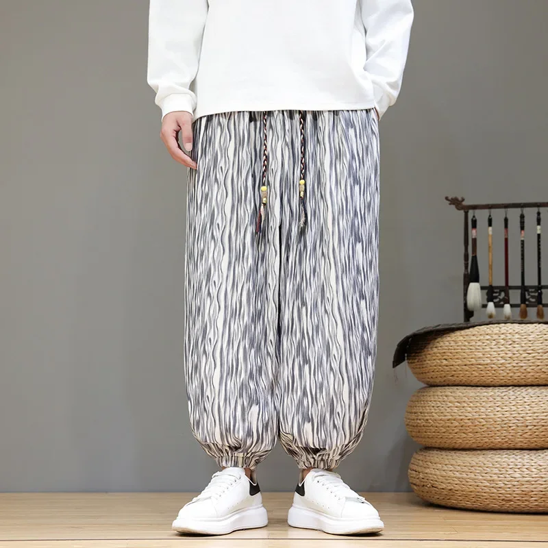 LIBIELIY Autumn Winter Men's Loose Harem Pants Chinese Style Corduroy Casual Trousers Vintage Daring Elastic Waist Jogging Wide-
LIBIELIY Autumn Winter Men's Loose Harem Pants Chinese Style Corduroy Casual Trousers Vintage Daring Elastic Waist Jogging Wide-
