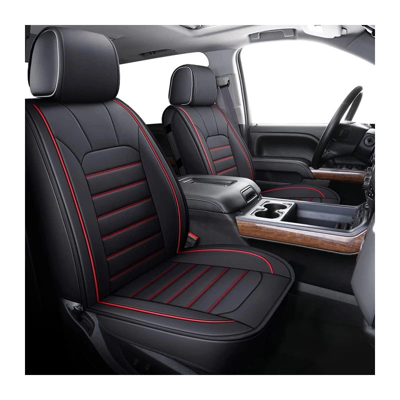 Seat Covers Full Set Durable Waterproof Leather For Pickup Truck Seat Kits Fit For Chevy Chevrolet Colorado 2015-2023
Seat Covers Full Set Durable Waterproof Leather For Pickup Truck Seat Kits Fit For Chevy Chevrolet Colorado 2015-2023