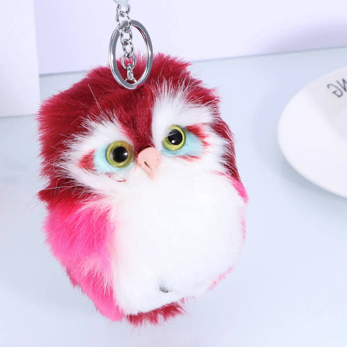 Owl Shaped Soft Keychain for Women Girls Kids Creative Fashion Accessory Bag Phone Car Keys Decoration Gift Lovely
Owl Shaped Soft Keychain for Women Girls Kids Creative Fashion Accessory Bag Phone Car Keys Decoration Gift Lovely