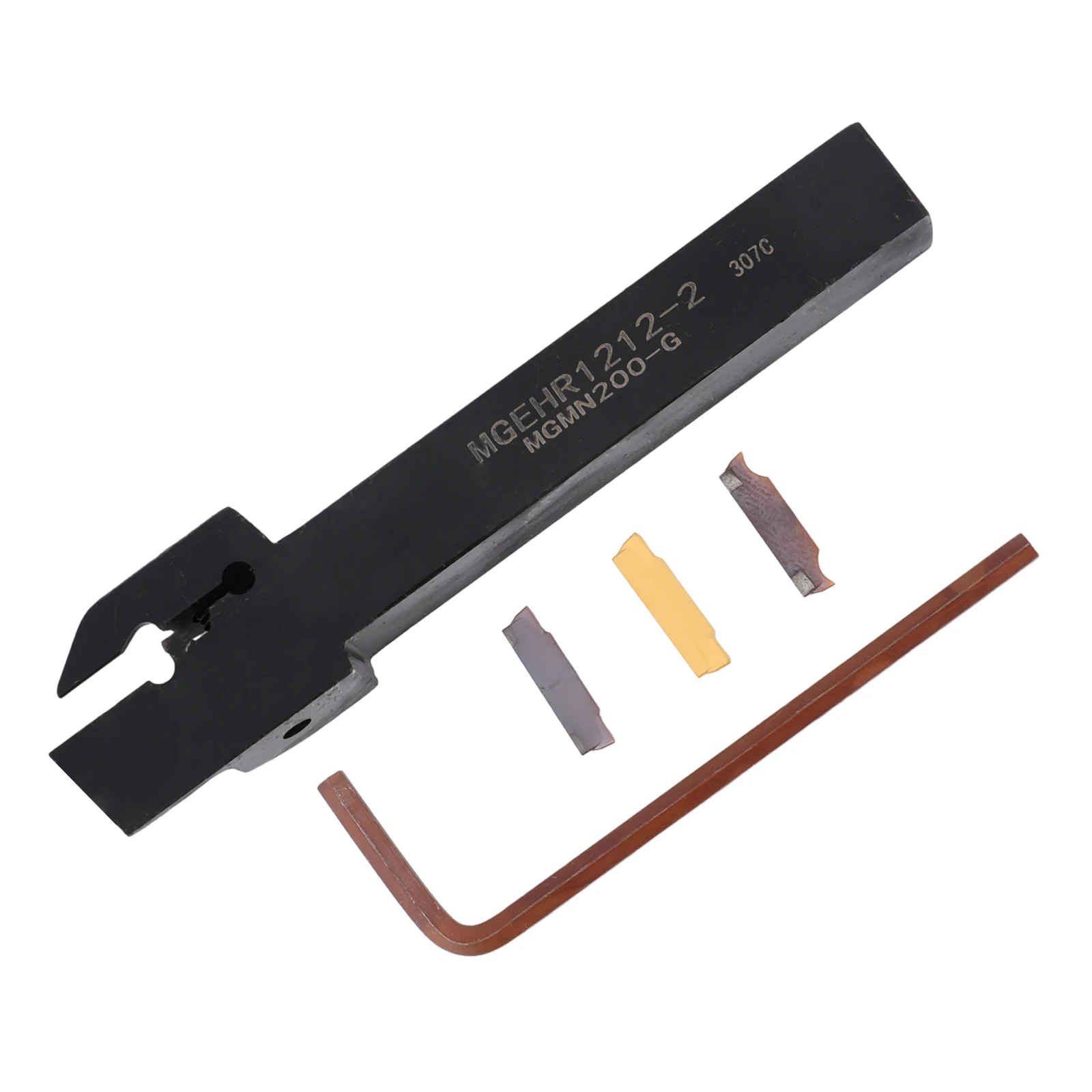 Wrench MGEHR1212-2 Holder Grooving Cut Off CNC Carbon Steel Cemented Carbide Blades Lathe Turning Tool Brand New
Wrench MGEHR1212-2 Holder Grooving Cut Off CNC Carbon Steel Cemented Carbide Blades Lathe Turning Tool Brand New