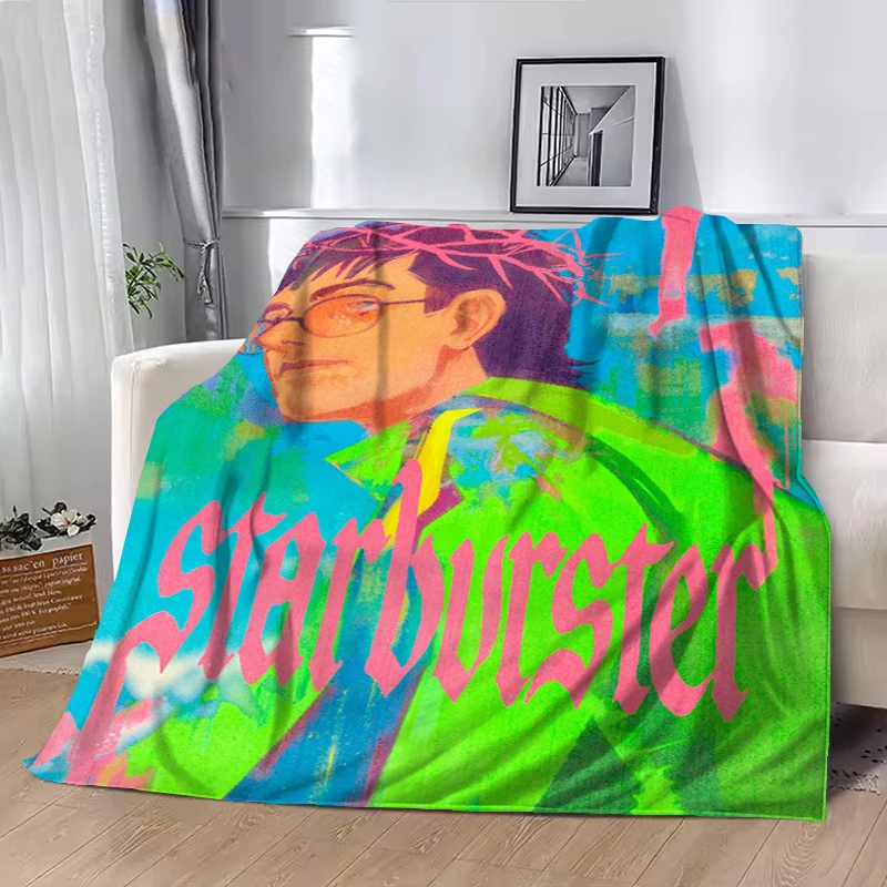 F-Fontaines D C Romance Throw Blanket Bed Blankets for Decorative Sofa Portable Soft Plaid With Print Catnap Office Throwing 
F-Fontaines D C Romance Throw Blanket Bed Blankets for Decorative Sofa Portable Soft Plaid With Print Catnap Office Throwing