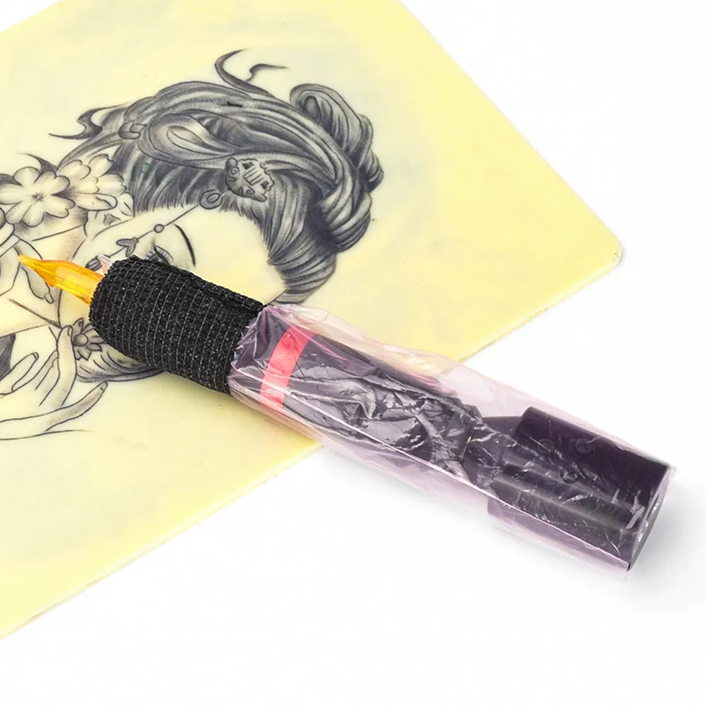 200Pcs Clear PVC Tattoo Pen Covers 6.5cm X 19Cm Extra Wide Long Disposable Sleeve Wraps for Tattoo Artists Grip Protection
200Pcs Clear PVC Tattoo Pen Covers 6.5cm X 19Cm Extra Wide Long Disposable Sleeve Wraps for Tattoo Artists Grip Protection
