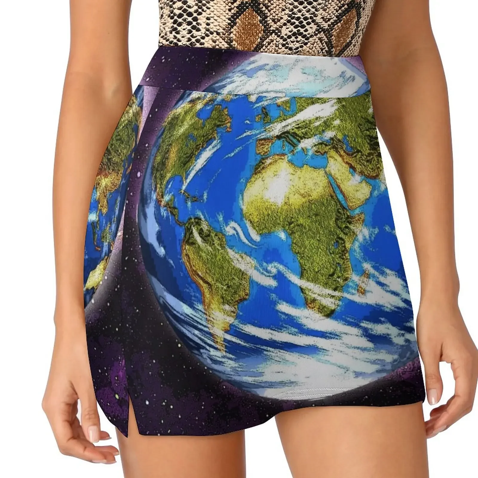 Planet Earth in Space Mini Skirt clothes for woman summer dress women 2025 Women's summer skirts
Planet Earth in Space Mini Skirt clothes for woman summer dress women 2025 Women's summer skirts