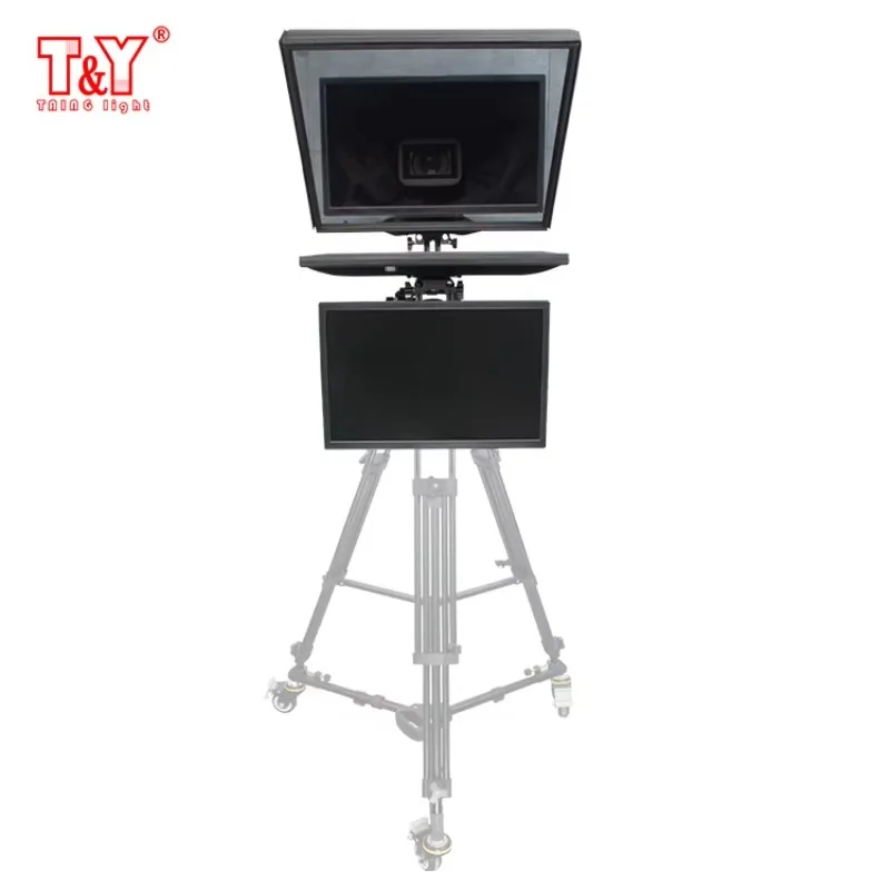 TV Broadcast Equipment Self-test Screen Professional Teleprompter 22 Inches
TV Broadcast Equipment Self-test Screen Professional Teleprompter 22 Inches