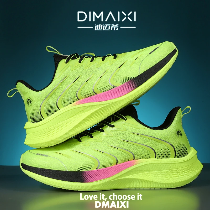 High Quality Marathon Men Sports Running Shoes Carbon Plate Breathable Lightweight Comfortable Women Athletic Training Footwear
High Quality Marathon Men Sports Running Shoes Carbon Plate Breathable Lightweight Comfortable Women Athletic Training Footwear