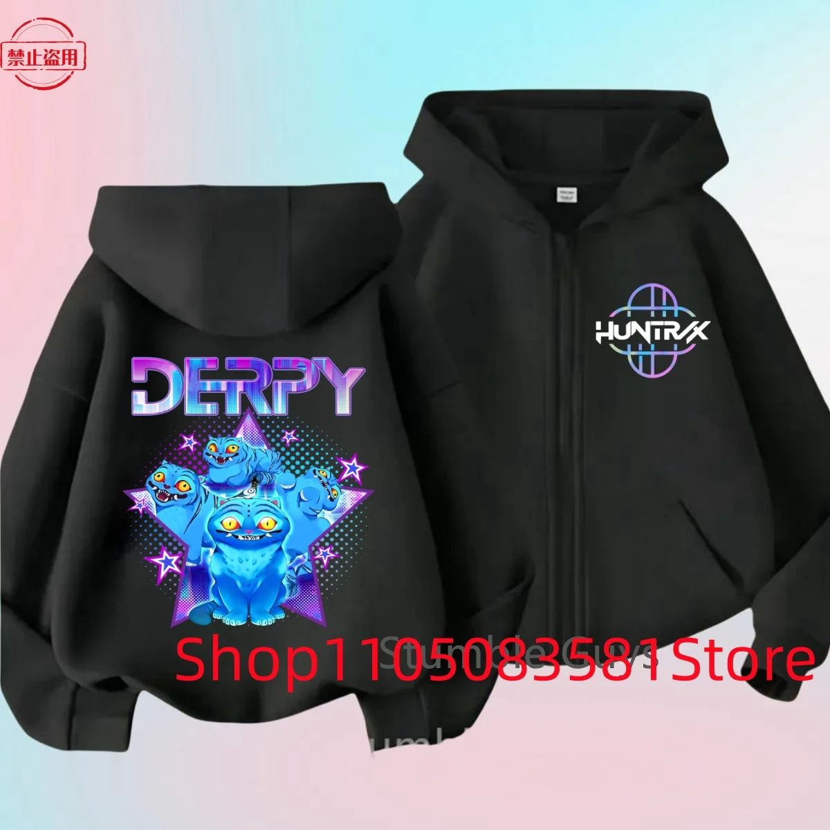 Pop Demon Hunters Zipper Hoodie: Cartoon Girls' Coat, Fashion Clothing, Purple Autumn Hoodie, Kids' Anime , Perfect Gift
Pop Demon Hunters Zipper Hoodie: Cartoon Girls' Coat, Fashion Clothing, Purple Autumn Hoodie, Kids' Anime , Perfect Gift